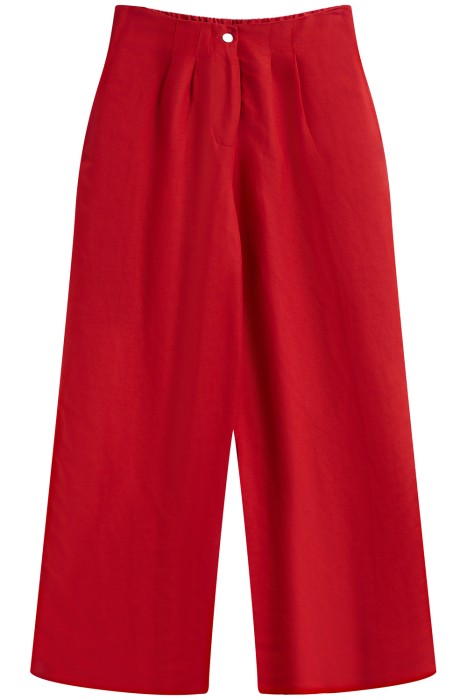 широкие брюки из россии вид сбоку