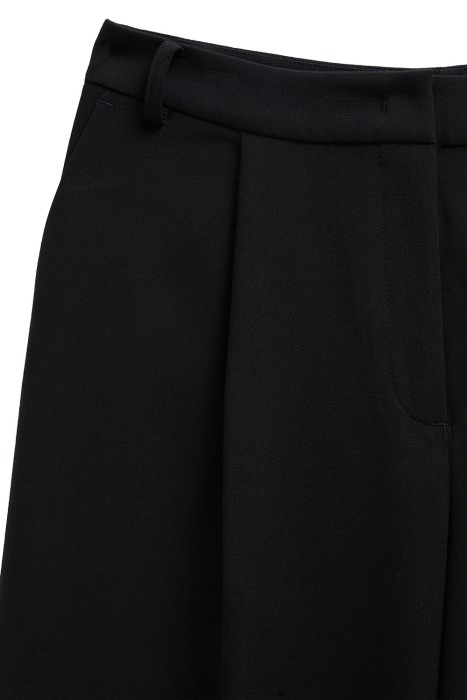 широкие брюки из россии вид сбоку