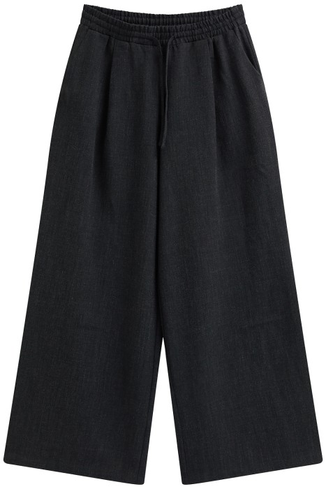 широкие брюки из россии вид сбоку