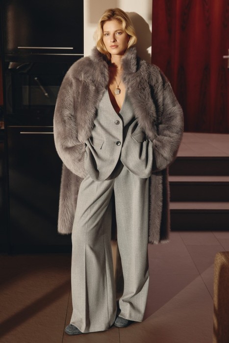 широкие классические брюки 790005003 фотография