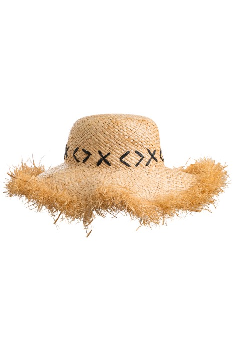 шляпа из рафии по цене 2880 руб вид справа
