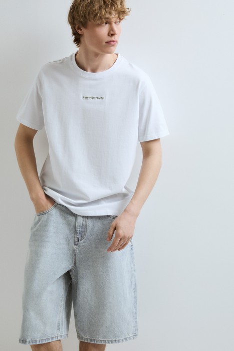 шорты из денима 806295003 фотография