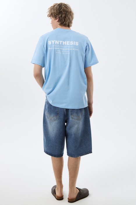 шорты из денима по цене 3010 руб вид справа