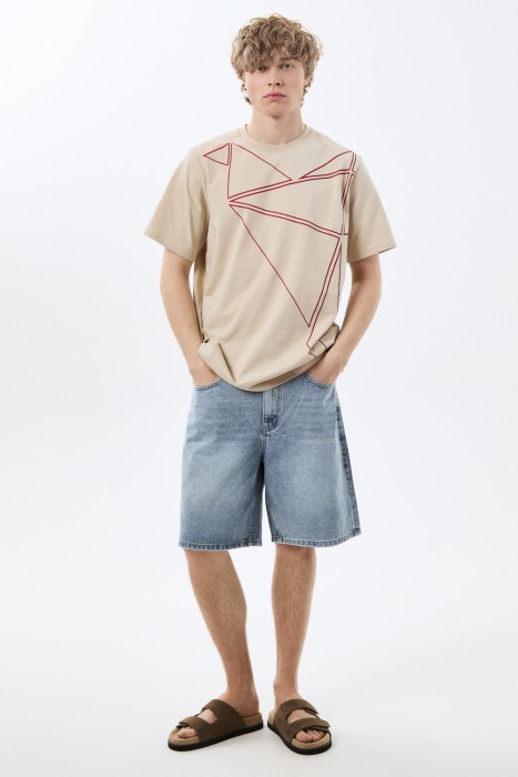 шорты из денима 806300003 фотография