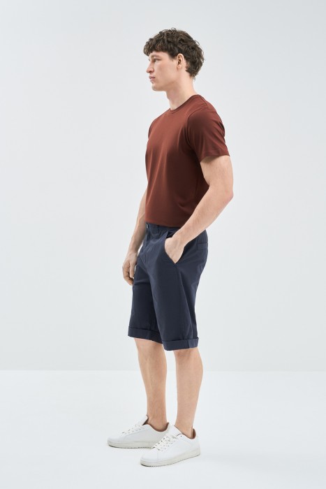 шорты из хлопка по цене 1540 руб вид справа