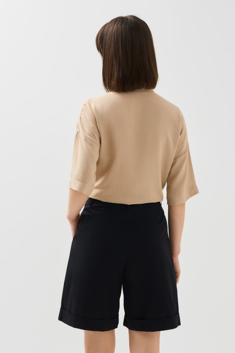 шорты из хлопка по цене 1860 руб вид справа