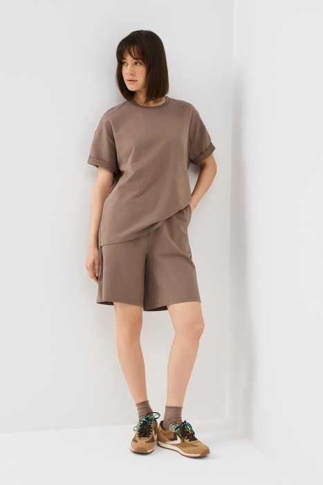 шорты из хлопка 767953003 фотография