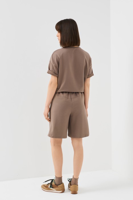 шорты из хлопка по цене 1200 руб вид справа