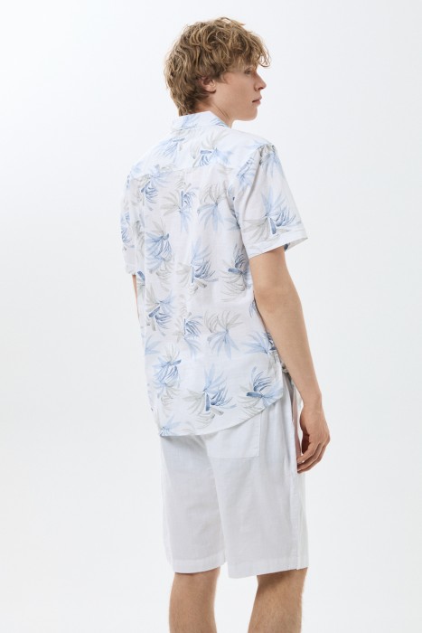 шорты из хлопка по цене 2000 руб вид справа