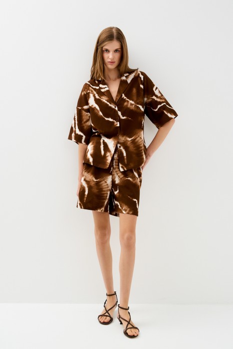 шорты с принтом 769927003 фотография