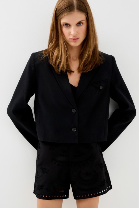 шорты с вышивкой 769930003 фотография