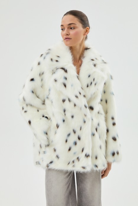 шуба из искусственного меха 791009003 фотография