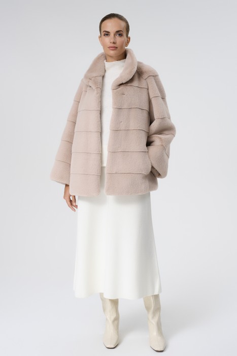 шуба из искусственного меха 724052003 фотография