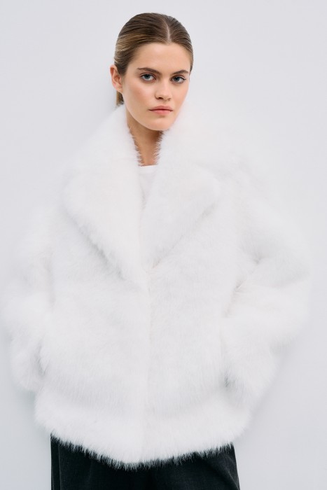 шуба из искусственного меха 775230003 фотография