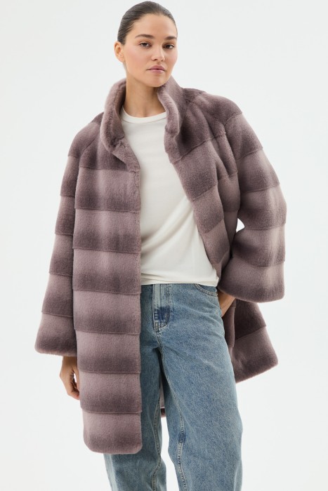 шуба из искусственного меха 783210003 фотография