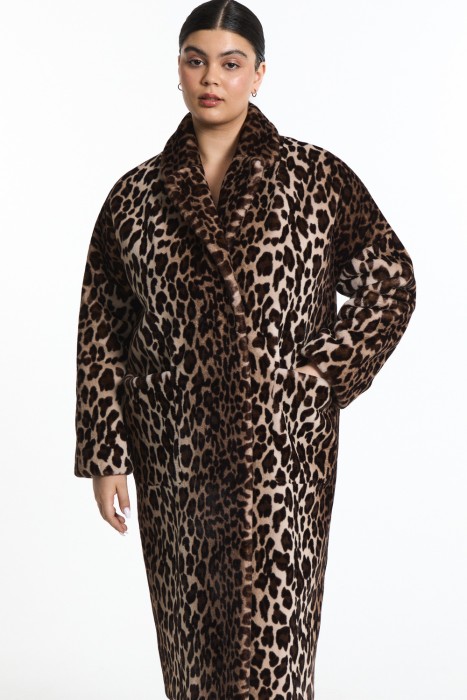 шуба из искусственного меха 783192003 фотография