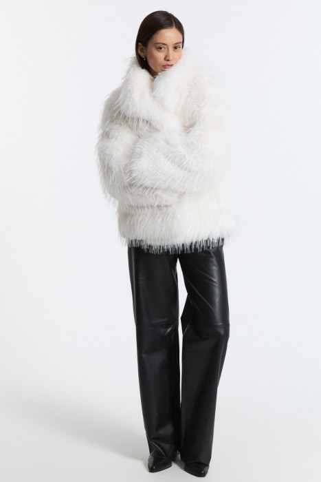 шуба из искусственного меха 791356003 фотография