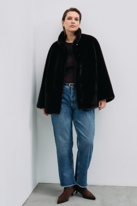 шуба из искусственного меха 783181003 фотография