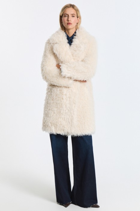 шуба из искусственного меха 790718003 фотография