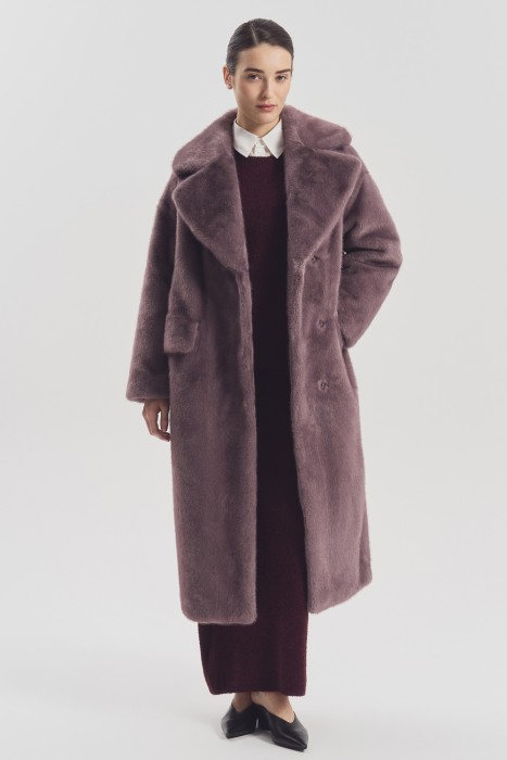 шуба из искусственного меха 791166003 фотография