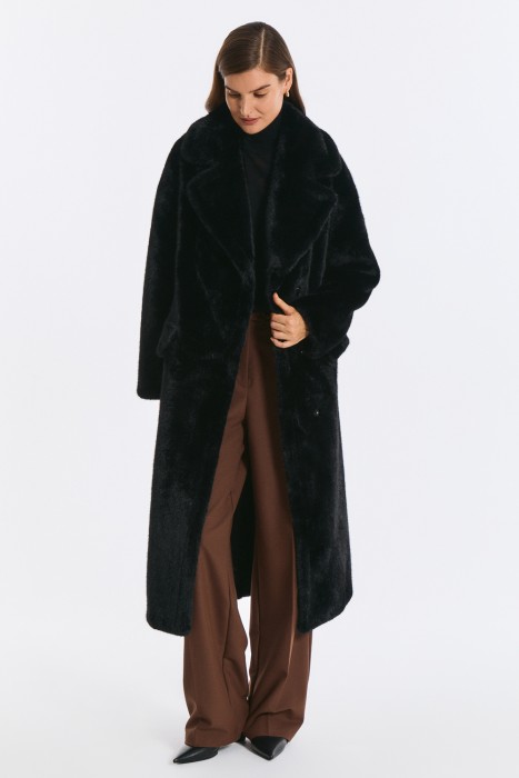 шуба из искусственного меха 791163003 фотография