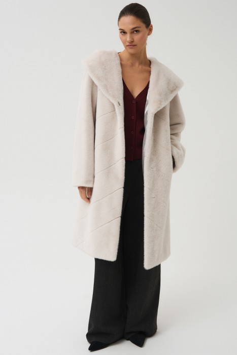 шуба из искусственного меха 794147003 фотография