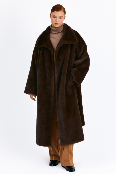 шуба из искусственного меха 801585003 фотография