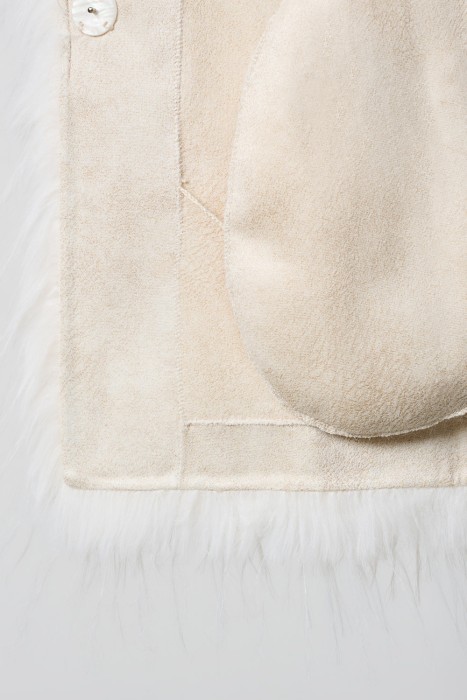 шуба из искусственного меха из россии вид сбоку