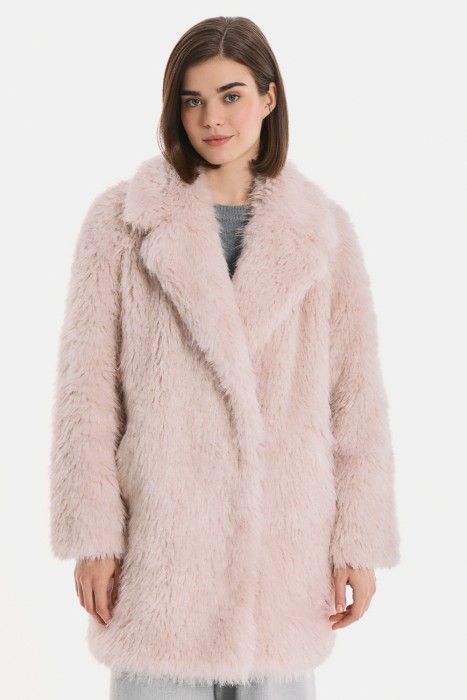 шуба из искусственного меха 790714003 фотография