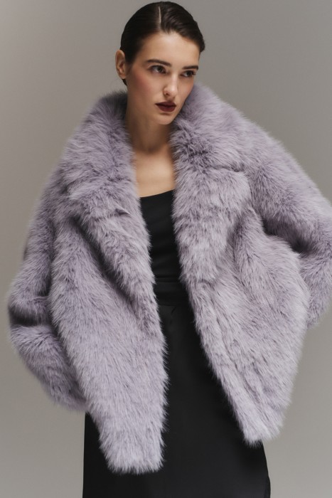 шуба из искусственного меха 790951003 фотография