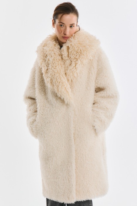 шуба из искусственного меха 790950003 фотография