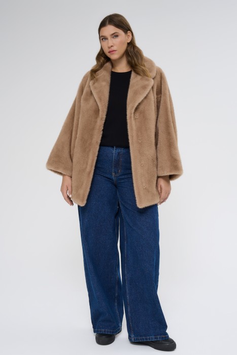 шуба из искусственного меха 738775003 фотография