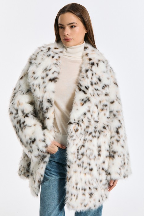 шуба из искусственного меха 791152003 фотография