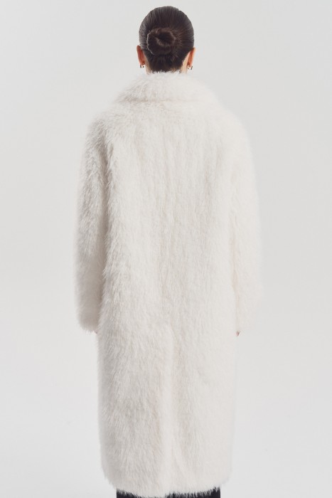 шуба из искусственного меха из россии вид сбоку