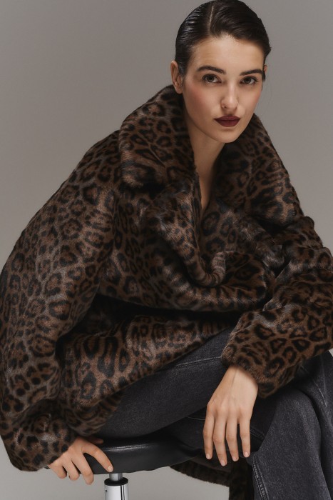 шуба из искусственного меха 791008003 фотография