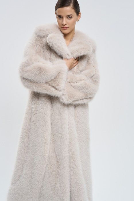 шуба из искусственного меха 799797003 фотография