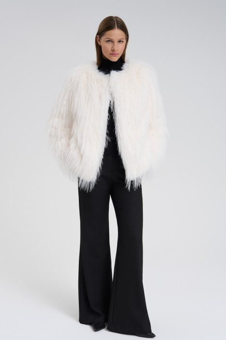 шуба из искусственного меха 740223003 фотография