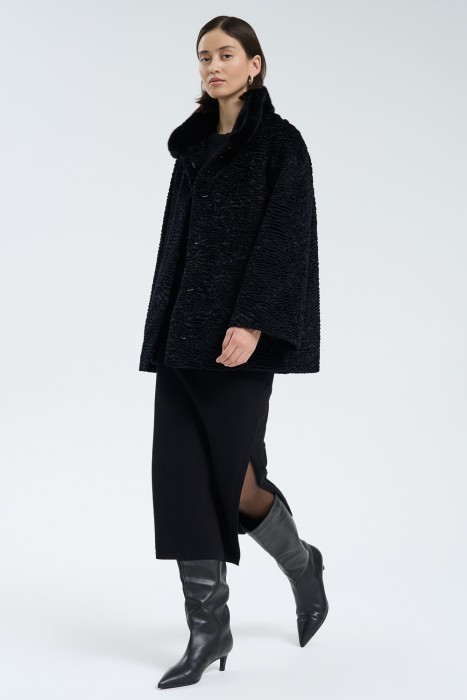 шуба из искусственного меха 740214003 фотография