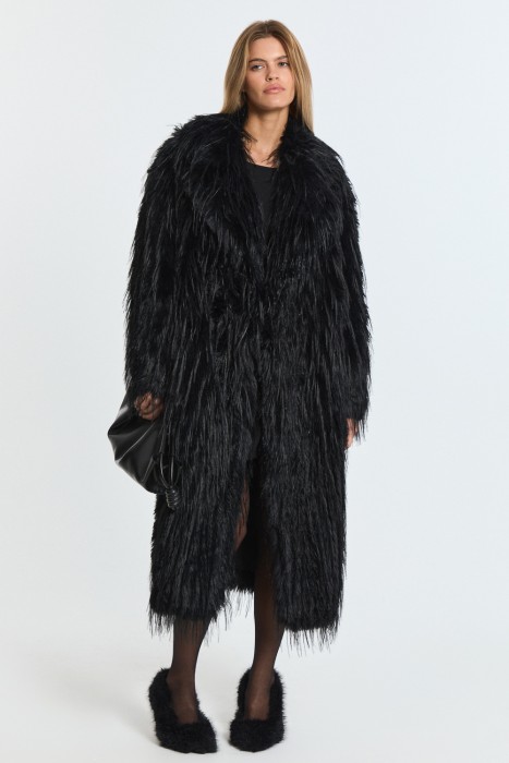 шуба из искусственного меха 791164003 фотография