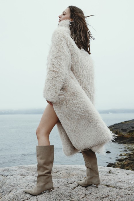 шуба из искусственного меха 738969003 фотография