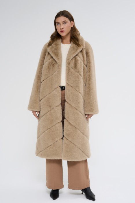 шуба из искусственного меха 724808003 фотография