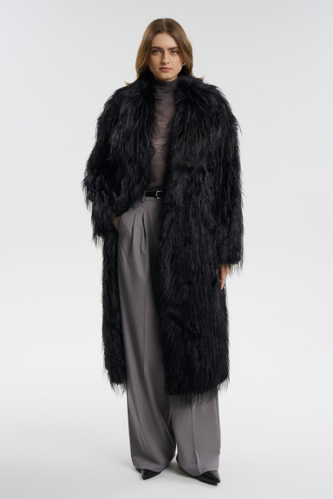 шуба из искусственного меха 738971003 фотография