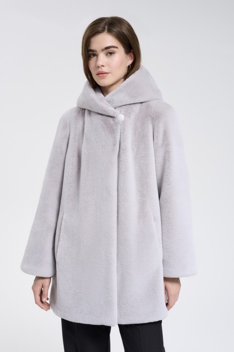 шуба из искусственного меха 724209003 фотография