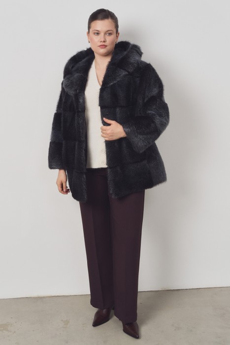 шуба из меха нутрии 795371003 фотография