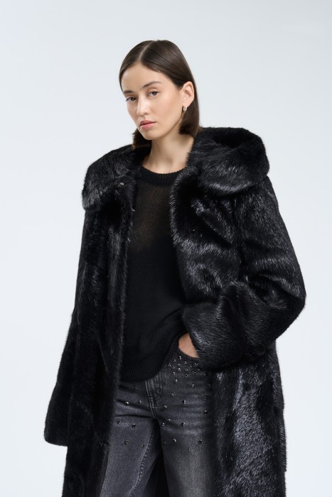 шуба из меха нутрии 738884003 фотография