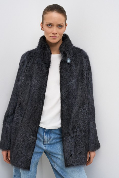шуба из меха нутрии 788762003 фотография
