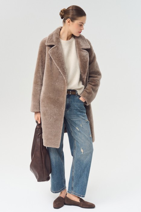 шуба из овчины 795790003 фотография