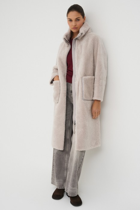 шуба из овчины 796042003 фотография