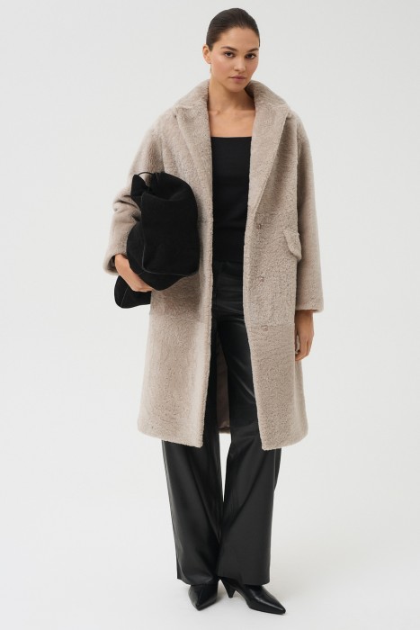 шуба из овчины 732782003 фотография