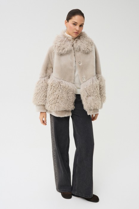 шуба из овчины 785544003 фотография